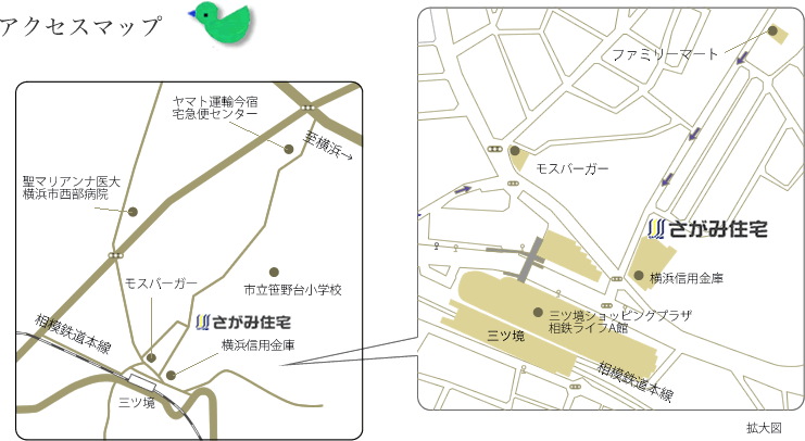 アクセスマップ